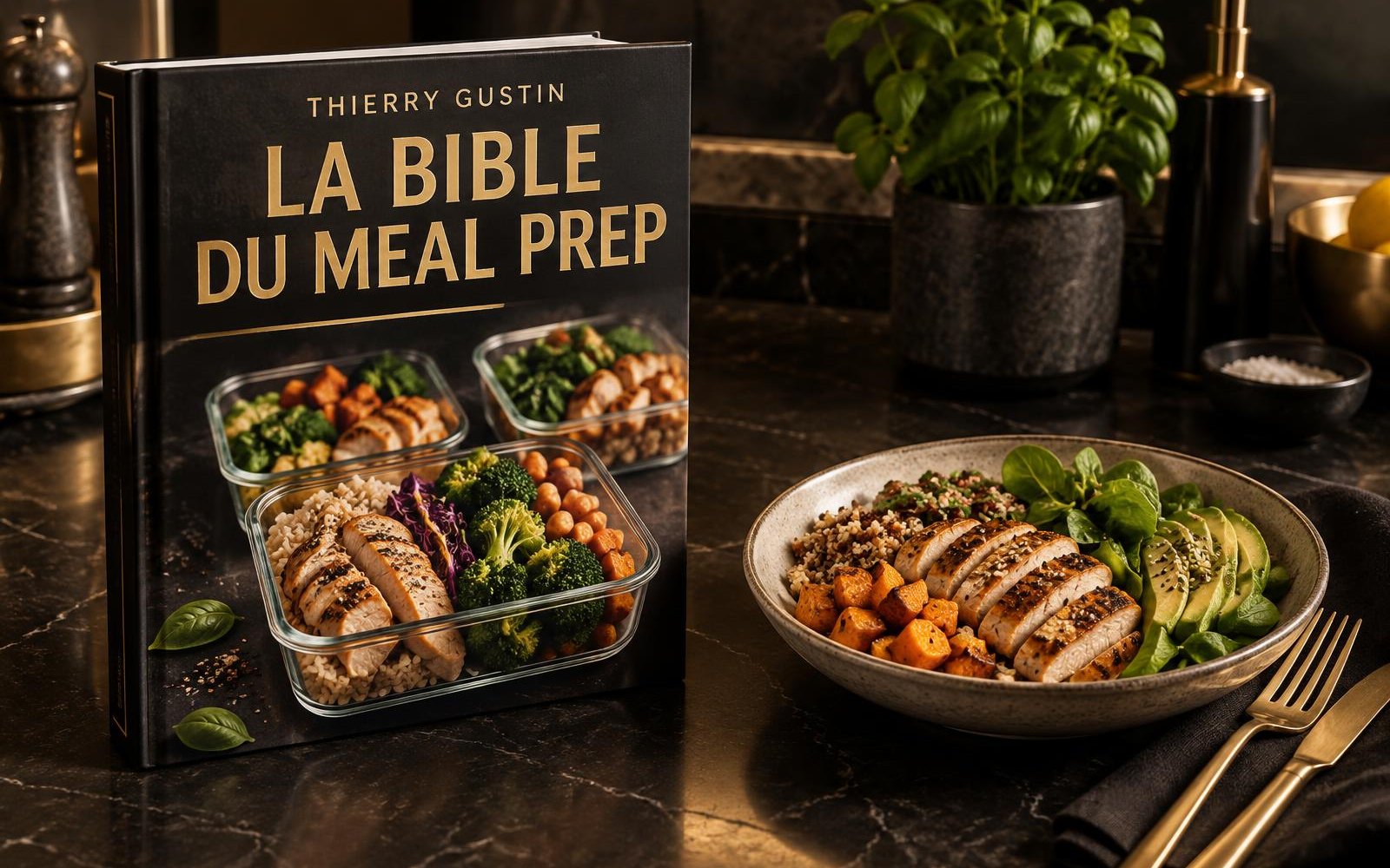 La Bible du Meal Prep, libro de Thierry Gustin